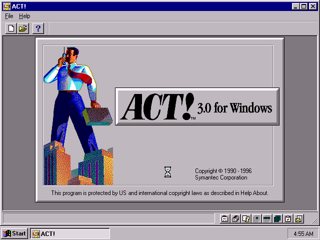 Act! 3.0 - Splash